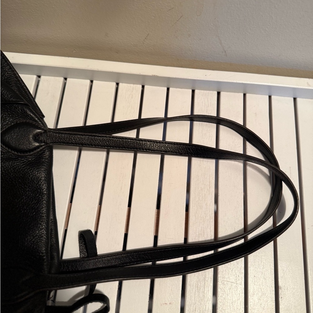 Aimee Kestenberg Black Leather Tote - Picture 10 of 10